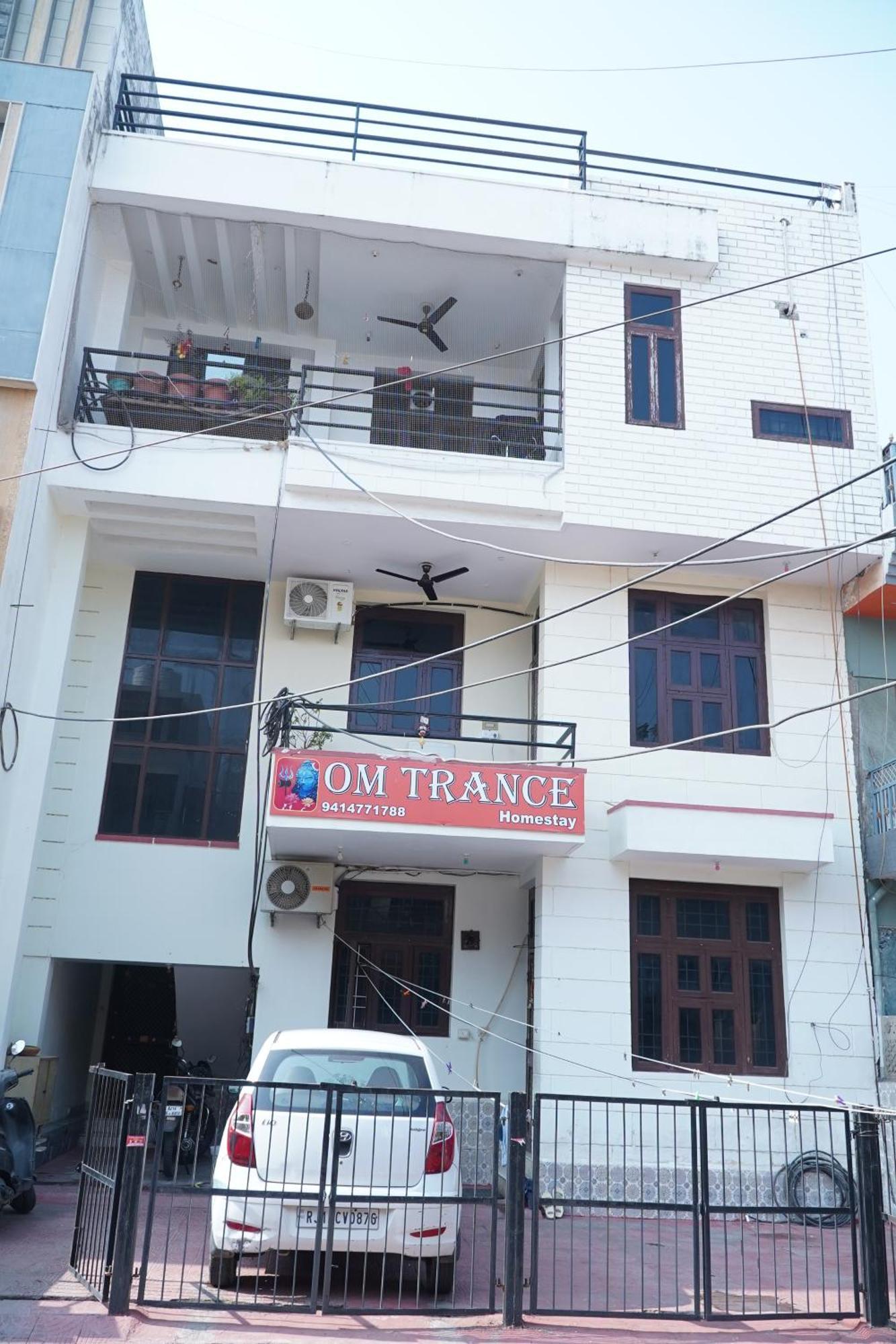 Om Trance Homestay Jaipur Exteriör bild